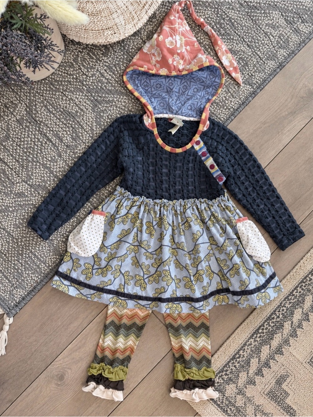 Matilda Jane Character Counts Monroe Chrissy Dress & Field Trip Ziggy Pants 2T